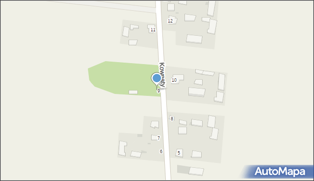 Kownaty, Kownaty, 9, mapa Kownaty