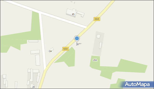 Kownaty, Kownaty, 29, mapa Kownaty