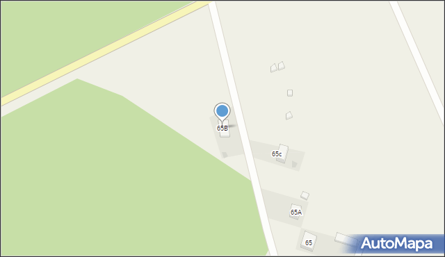 Kownaty, Kownaty, 65B, mapa Kownaty