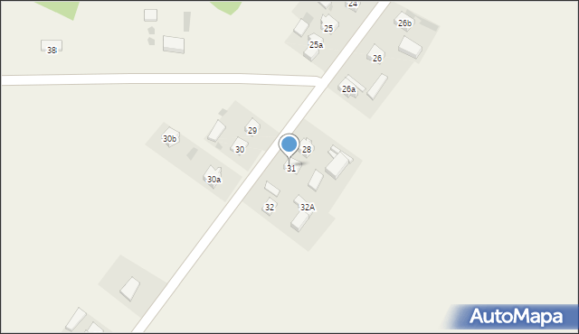 Kozarzew, Kozarzew, 31A, mapa Kozarzew