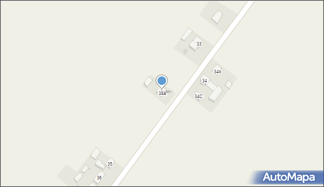 Kozarzew, Kozarzew, 34a, mapa Kozarzew