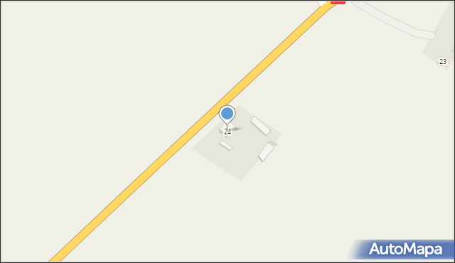 Kozarzewo, Kozarzewo, 24, mapa Kozarzewo