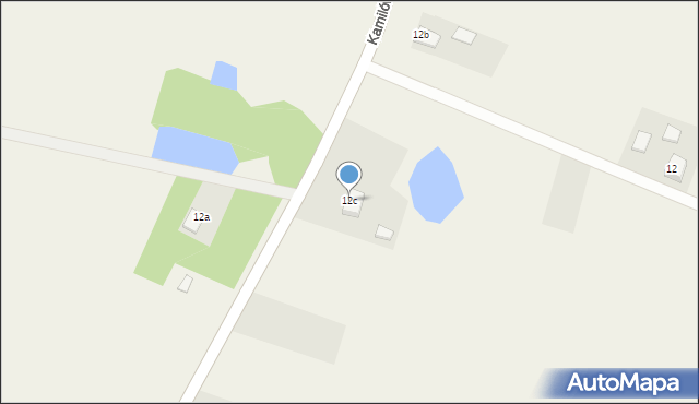 Kozenin, Kozenin, 12c, mapa Kozenin
