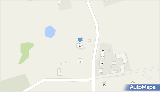 Koziczyn, Koziczyn, 53, mapa Koziczyn