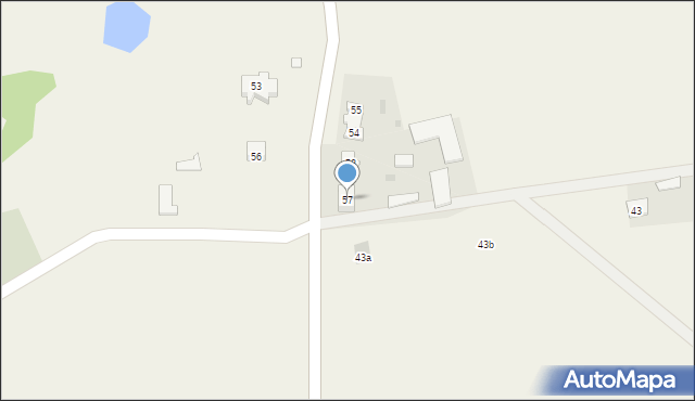 Koziczyn, Koziczyn, 57, mapa Koziczyn