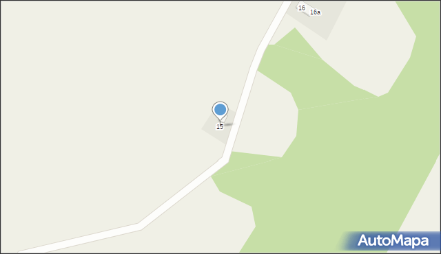 Kozielec, Kozielec, 15, mapa Kozielec