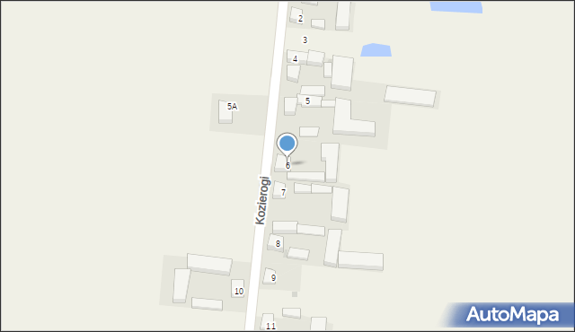 Kozierogi, Kozierogi, 6, mapa Kozierogi