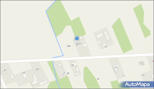 Koziminy-Stachowo, Koziminy-Stachowo, 22, mapa Koziminy-Stachowo