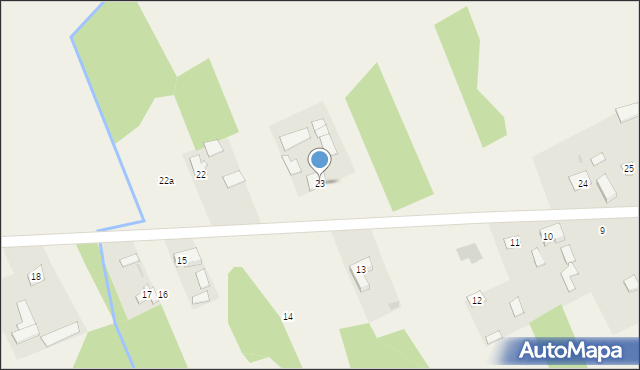 Koziminy-Stachowo, Koziminy-Stachowo, 23, mapa Koziminy-Stachowo