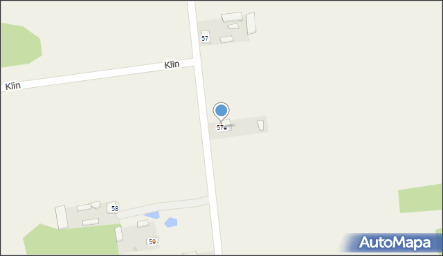 Kozioł, Kozioł, 57e, mapa Kozioł