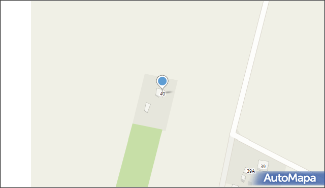 Kózki, Kózki, 40, mapa Kózki