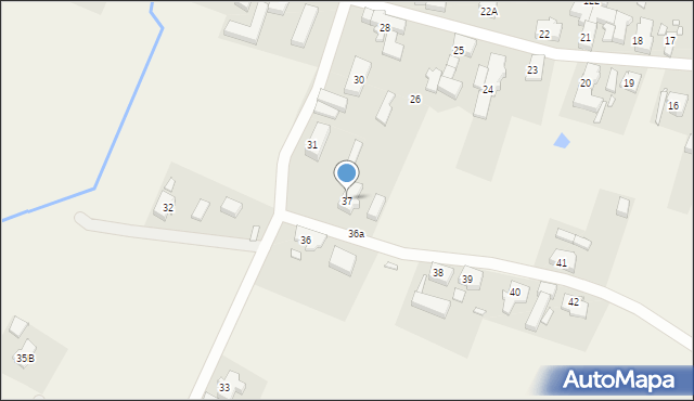 Koźla, Koźla, 37, mapa Koźla