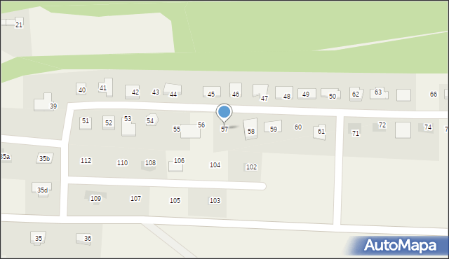 Koźlice, Koźlice, 57, mapa Koźlice