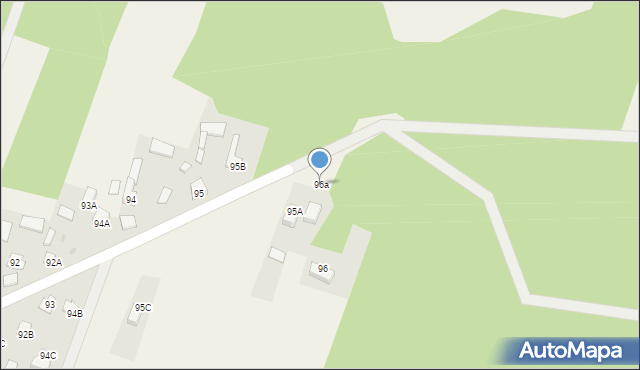 Kozłów, Kozłów, 96a, mapa Kozłów