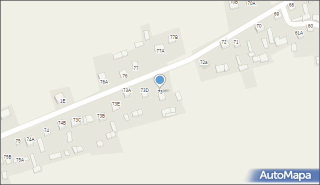 Kozłów, Kozłów, 73, mapa Kozłów