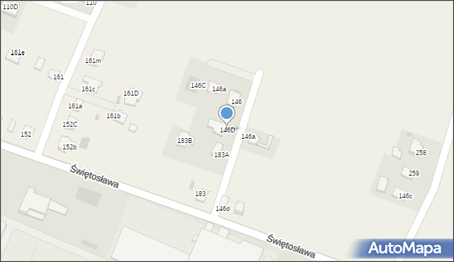 Kozłów, Kozłów, 146D, mapa Kozłów