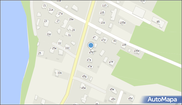 Kozłów, Kozłów, 47b, mapa Kozłów