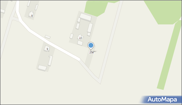 Kozłowiec, Kozłowiec, 10a, mapa Kozłowiec