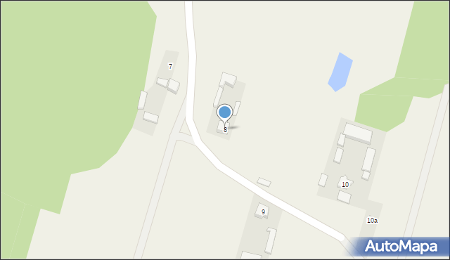 Kozłowiec, Kozłowiec, 8, mapa Kozłowiec