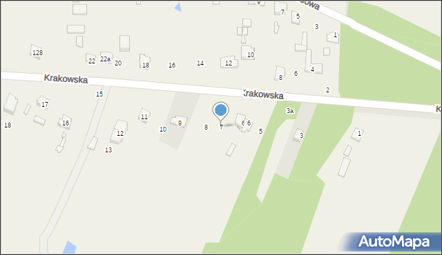 Kozłowiec, Kozłowiec, 7, mapa Kozłowiec