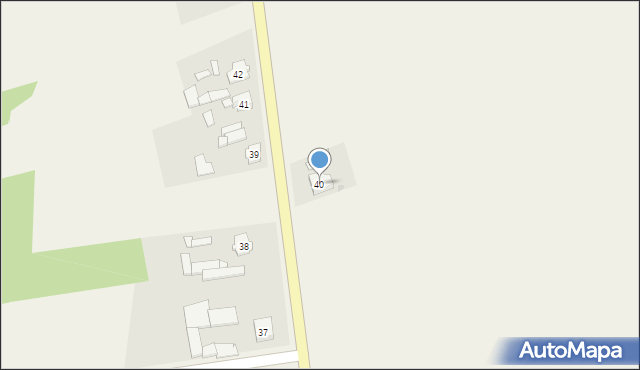 Kozłówka, Kozłówka, 40, mapa Kozłówka