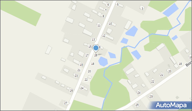 Kozłowy Ług, Kozłowy Ług, 16, mapa Kozłowy Ług