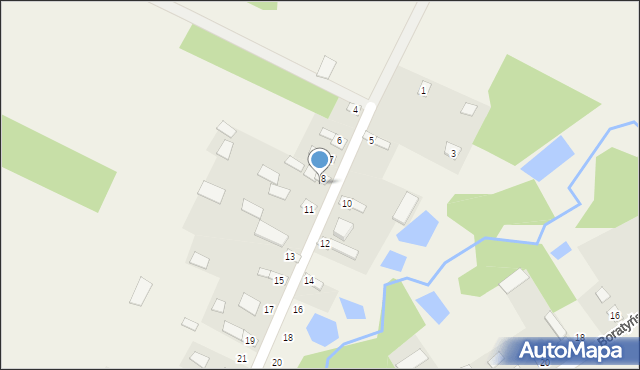 Kozłowy Ług, Kozłowy Ług, 9, mapa Kozłowy Ług