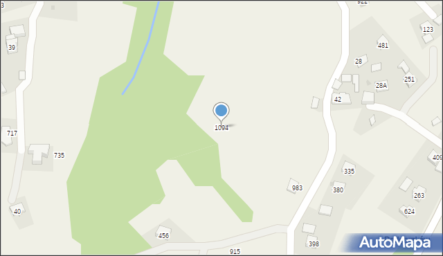 Koźmice Wielkie, Koźmice Wielkie, 1094, mapa Koźmice Wielkie