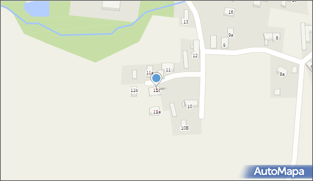 Koźmin, Koźmin, 11c, mapa Koźmin