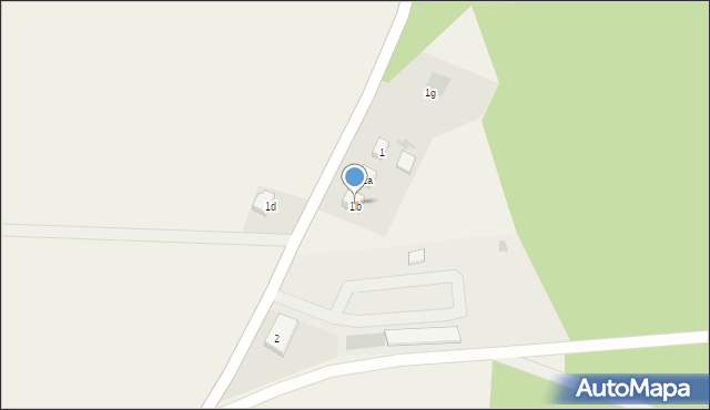 Koźmin, Koźmin, 1b, mapa Koźmin