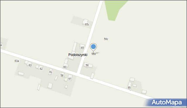 Koźniewice, Koźniewice, 56b, mapa Koźniewice