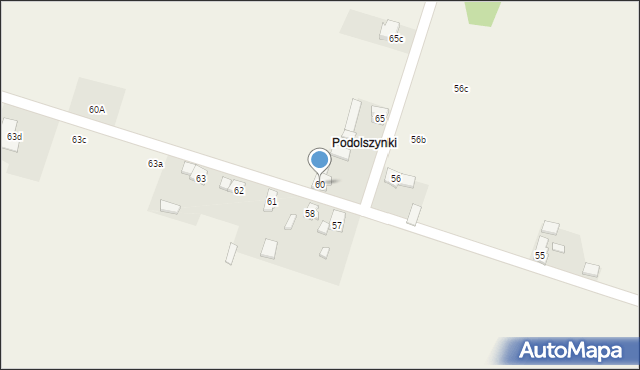 Koźniewice, Koźniewice, 60, mapa Koźniewice