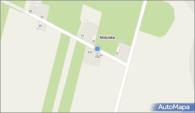 Koźniewice, Koźniewice, 92a, mapa Koźniewice