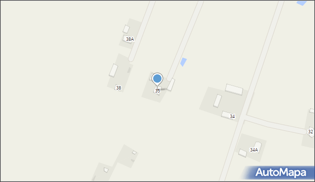 Koźniewo Wielkie, Koźniewo Wielkie, 35, mapa Koźniewo Wielkie