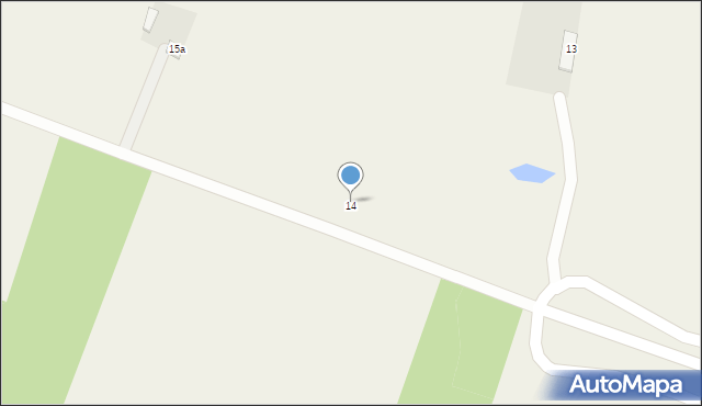 Kozub, Kozub, 14, mapa Kozub
