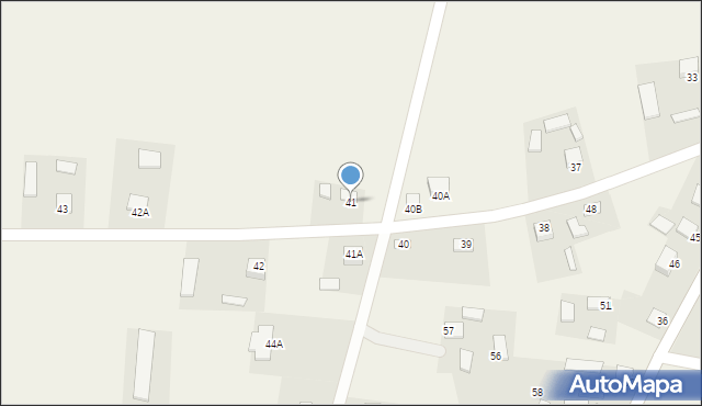 Kozubów, Kozubów, 41, mapa Kozubów