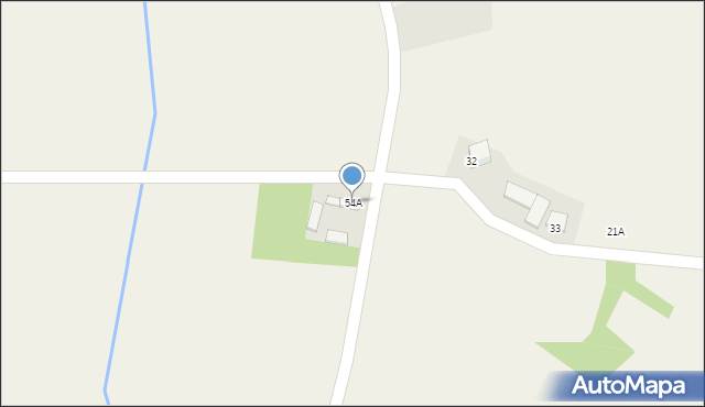 Kozubów, Kozubów, 54A, mapa Kozubów