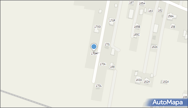 Kozubszczyzna, Kozubszczyzna, 170H, mapa Kozubszczyzna