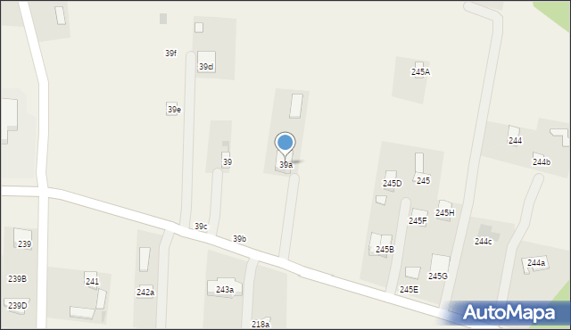 Kozubszczyzna, Kozubszczyzna, 39a, mapa Kozubszczyzna