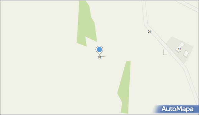 Kozuby, Kozuby, 68, mapa Kozuby