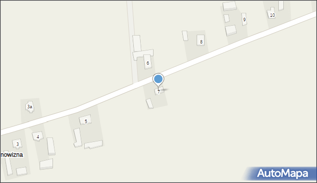 Kozuby, Kozuby, 7, mapa Kozuby