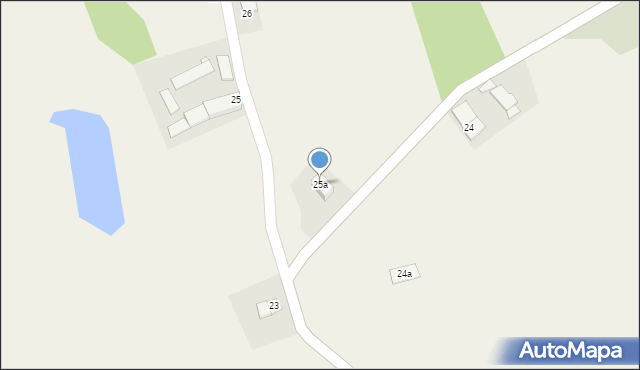 Kożuchy Wielkie, Kożuchy Wielkie, 25a, mapa Kożuchy Wielkie