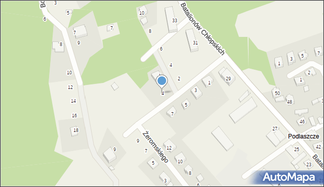 Kroczyce, Konopnickiej Marii, 4, mapa Kroczyce