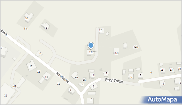 Krokowa, Kolejowa, 12c, mapa Krokowa
