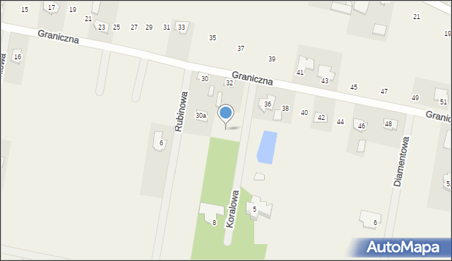 Królewiec, Koralowa, 2, mapa Królewiec