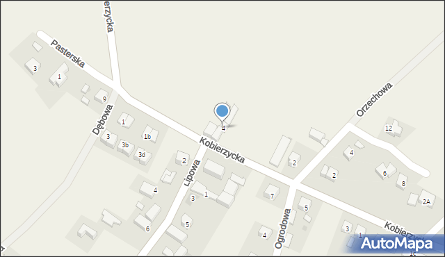 Królikowice, Kobierzycka, 4, mapa Królikowice