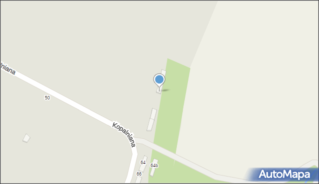 Krosno, Kopalniana, 101, mapa Krosna