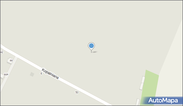 Krosno, Kopalniana, 87b, mapa Krosna