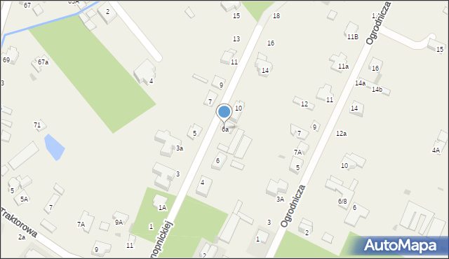 Ksawerów, Konopnickiej Marii, 6a, mapa Ksawerów