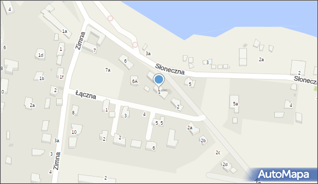 Kunice, Kolejowa, 1, mapa Kunice